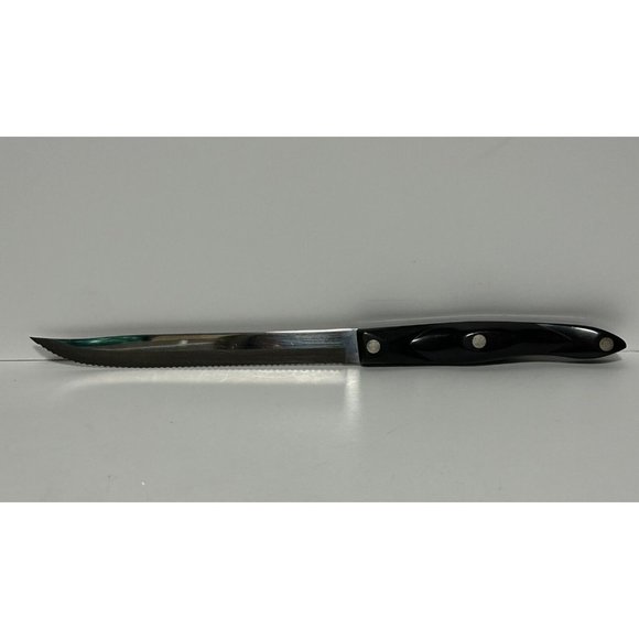 Cutco Kitchen Cutco Serrated Carving Knife 729 Kn Black Handle 7